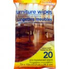 20 pack kitchen/bath wipes orange scented