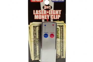 3 In 1 Laser Light Money Clip