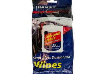 Semi-Gloss Auto Dashboard Wipes