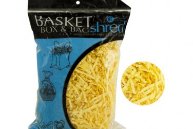 Yellow Paper Gift Shred