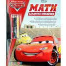 Disney Pixar Cars Math Workbook with Pencils