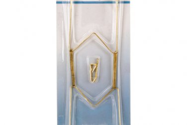 Brass Plated Plate Hanger Set