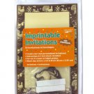 Thanksgiving Imprintable Invitations with Envelopes