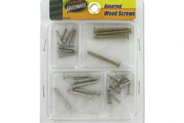 Assorted wood screws