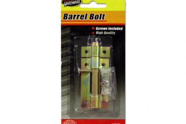 Barrel Bolt with Screws
