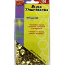 Brass thumbtacks