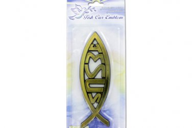 Jesus car emblem
