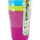 Bright tumblers, pack of 3