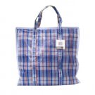 Plaid shopping bag