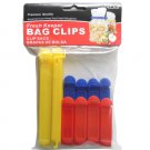 Bag clips, pack of 12 assorted sizes