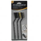 Wire brush set, pack of 3