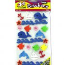 Ocean foam and 3-D stickers, pack of 25