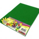 Green sparkle adhesive foam craft sheet