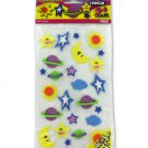 3-D Celestial foam stickers