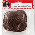 Brown doll wig