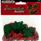 Wooden ladybug craft accents