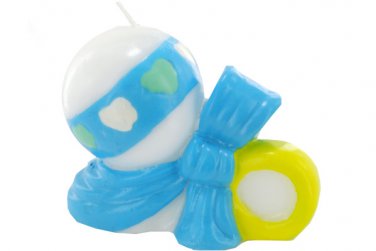 4x3 bl rattle candle 6387