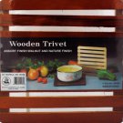 Wooden trivet