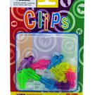 12pk man shape clips