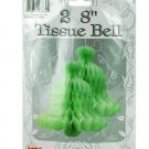 2pk 8" green tissue bell