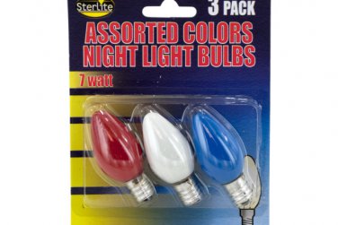Colored Night Light Bulbs