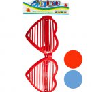 Novelty Vented Heart-Shaped Glasses