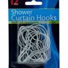 Metal Shower Curtain Hooks Set