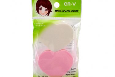Heart-shaped Foundation Applicator Set