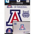 univ of arizona wildcats removable laptop stickers