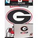 georgia bulldogs removable laptop stickers