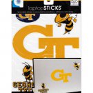 georgia tech removable laptop stickers