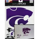 kansas state university removable laptop stickers