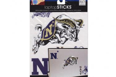 Navy Removable Laptop Stickers