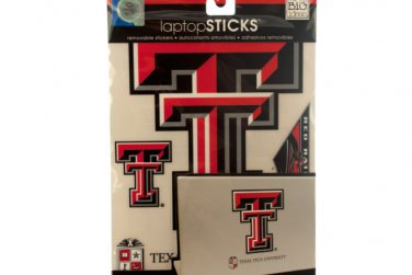 texas tech university removable laptop stickers