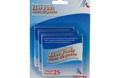 75 sheet lint pads