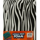 6 animal print foam sheets 8.85 x 11.8 inches