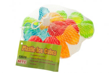 Plastic Fruit Reusable Ice Cubes Set