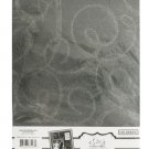 Silver Swirls Glitter Paper