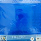 Blue High Tide Prism Craft Paper