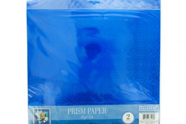 Blue High Tide Prism Craft Paper