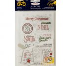 Christmas Rub-Ons