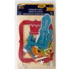 Sweet Times Chipboard Shapes with Glitter Accents