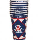 Arizona Wildcats Paper Cups Set