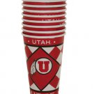 Utah Utes Paper Cups Set