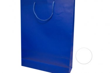 Large Blue &amp; White Gift Bag