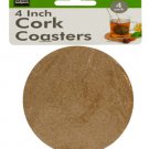 Cork Beverage Coasters Set
