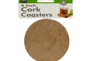 Cork Beverage Coasters Set