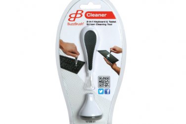 BuzzBrush 2-in-1 Keyboard &amp; Tablet Screen Cleaning Tool