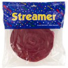 Burgundy Royale Crepe Party Streamer