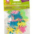 Butterflies & Dragonflies Glitter Foam Stickers